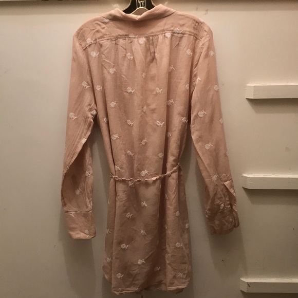 Anthropologie Linen Shirt Dress- size Large - Picture 5 of 5
